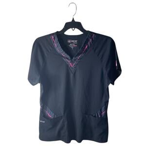 Greys Anatomy By Barco Scrub Shirt Womens L Short Sleeve V-Neck Active Stretch